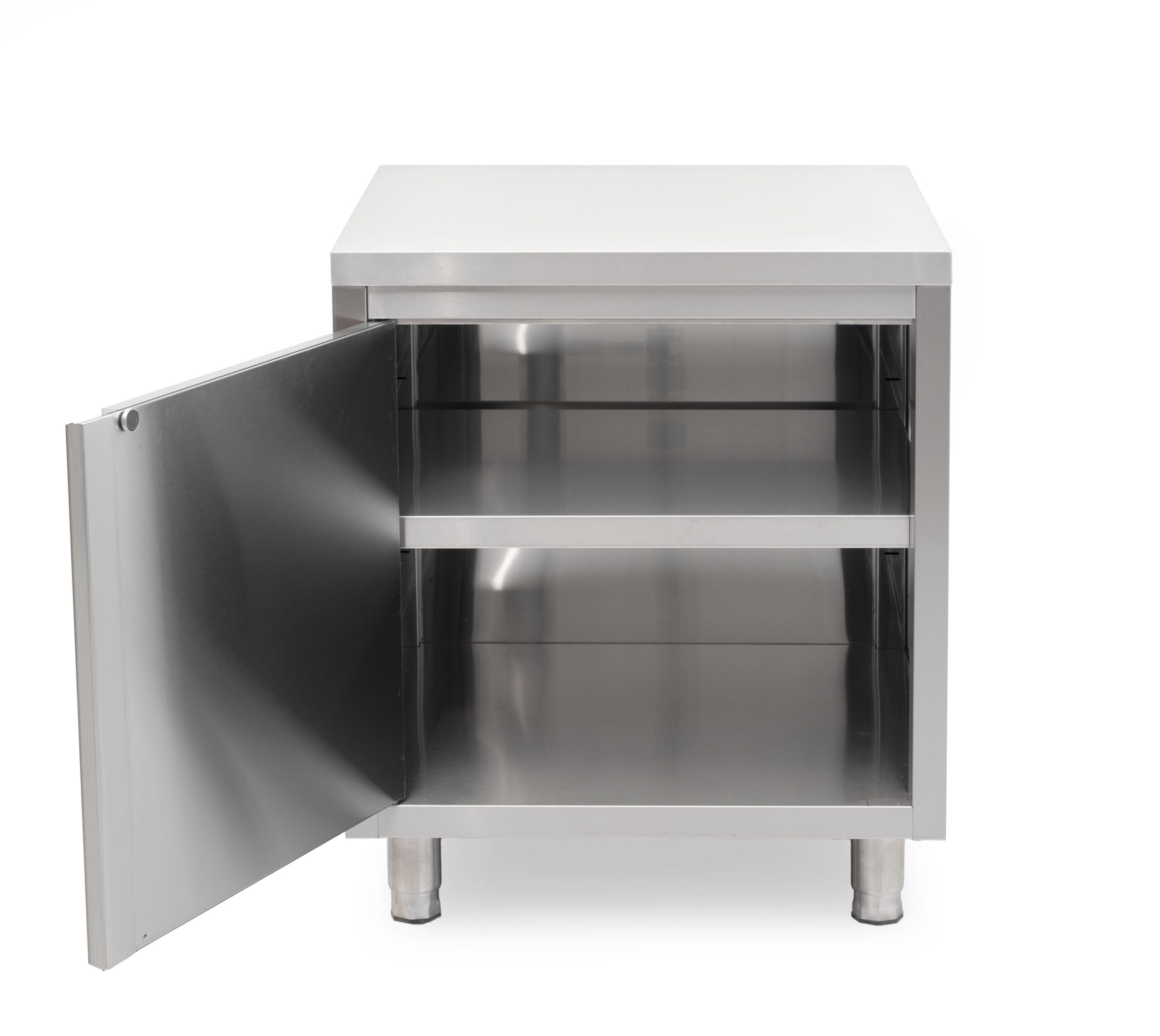 HCB Werkkast - klapdeur - 70 cm - RVS