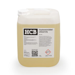 HCB Vaatwasmiddel - 10 liter - chloorvrij - universeel voor vaatwassers