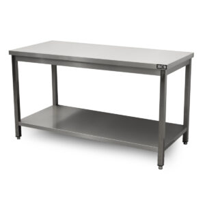 HCB Pro-line Werktafel - met onderschap - 150 x 70 x 85 cm - RVS