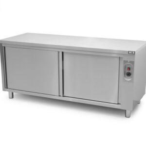HCB Warmhoudkast - bordenwarmhoudkast - 180 cm - schuifdeur - RVS