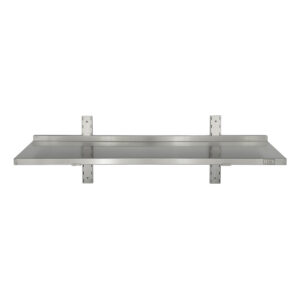 HCB Wandschap - 120 x 30 cm - RVS