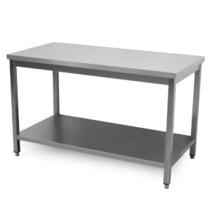 HCB Pro-line Werktafel - met onderschap - 140 x 70 x 85 cm - RVS