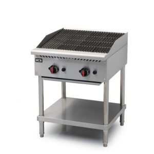 HCB Grill - 2 branders - propaan - 20,5 kW - 61 cm - RVS