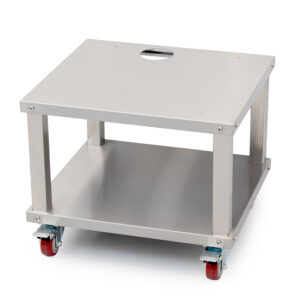 HCB Machinetafel - verrijdbaar - 48,5 x 53 x 43,5 cm - RVS