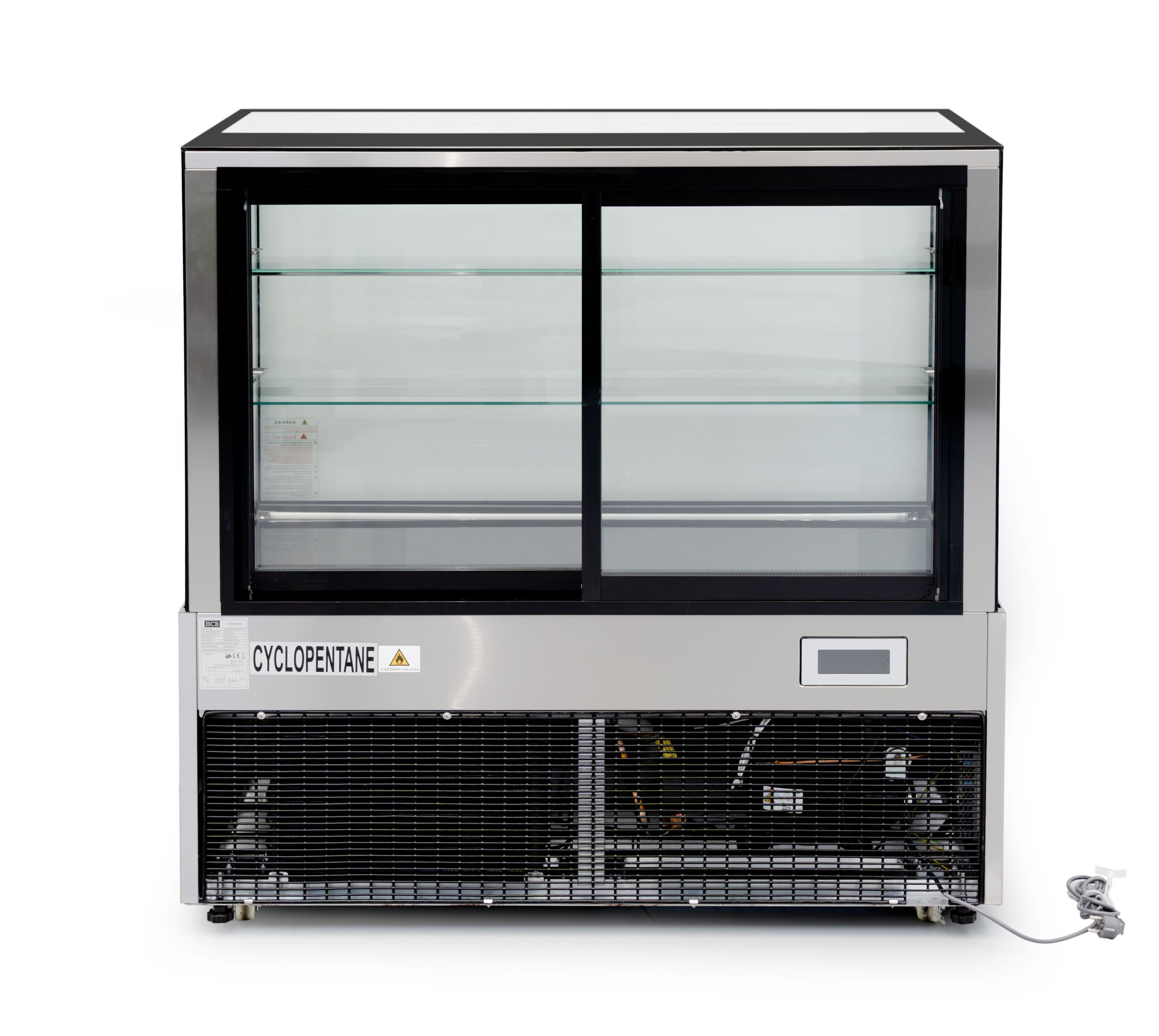 HCB Gebaksvitrine - 406 liter - 120 cm - 230V