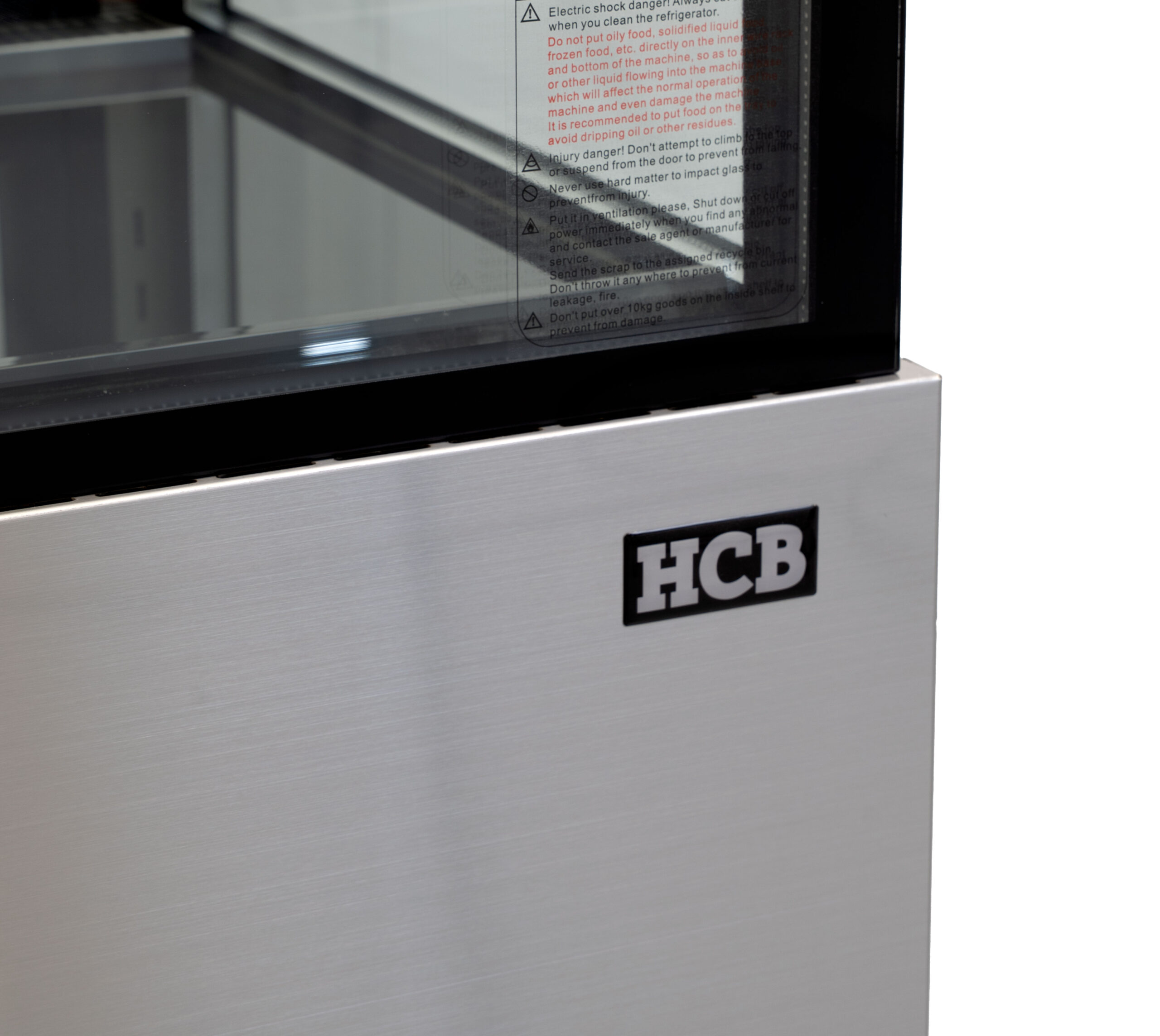 HCB Gebaksvitrine - 406 liter - 120 cm - 230V