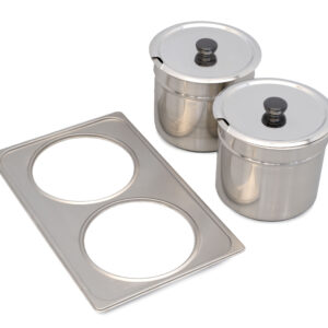HCB Hotpot - bain marie - 2 x 6 liter - RVS