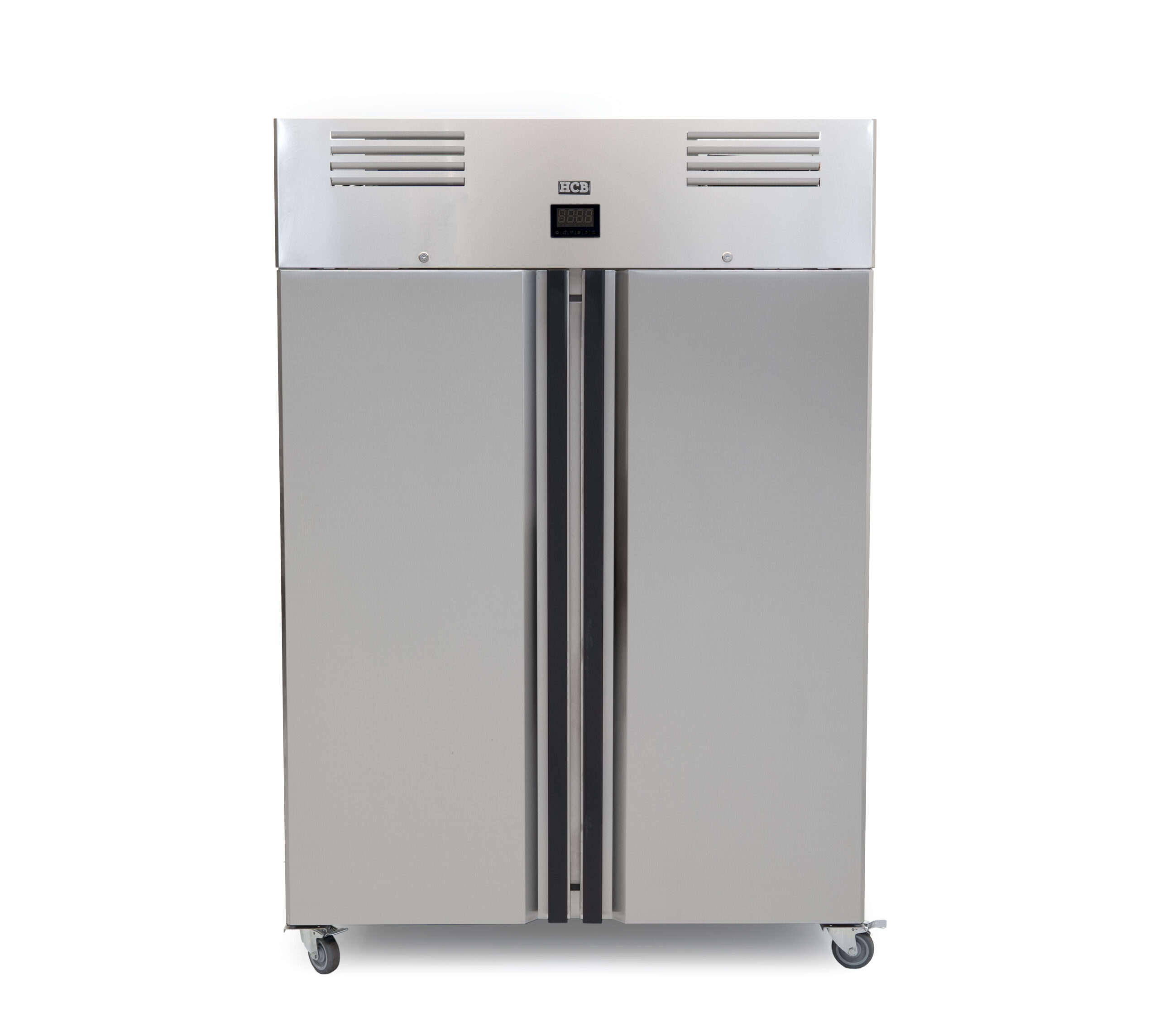 HCB Koeling - 2 deuren - 1195 liter- energiezuinig - RVS - 230V