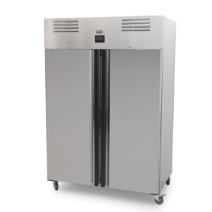 HCB Vriezer - 2 deuren - 1195 liter- energiezuinig - RVS - 230V