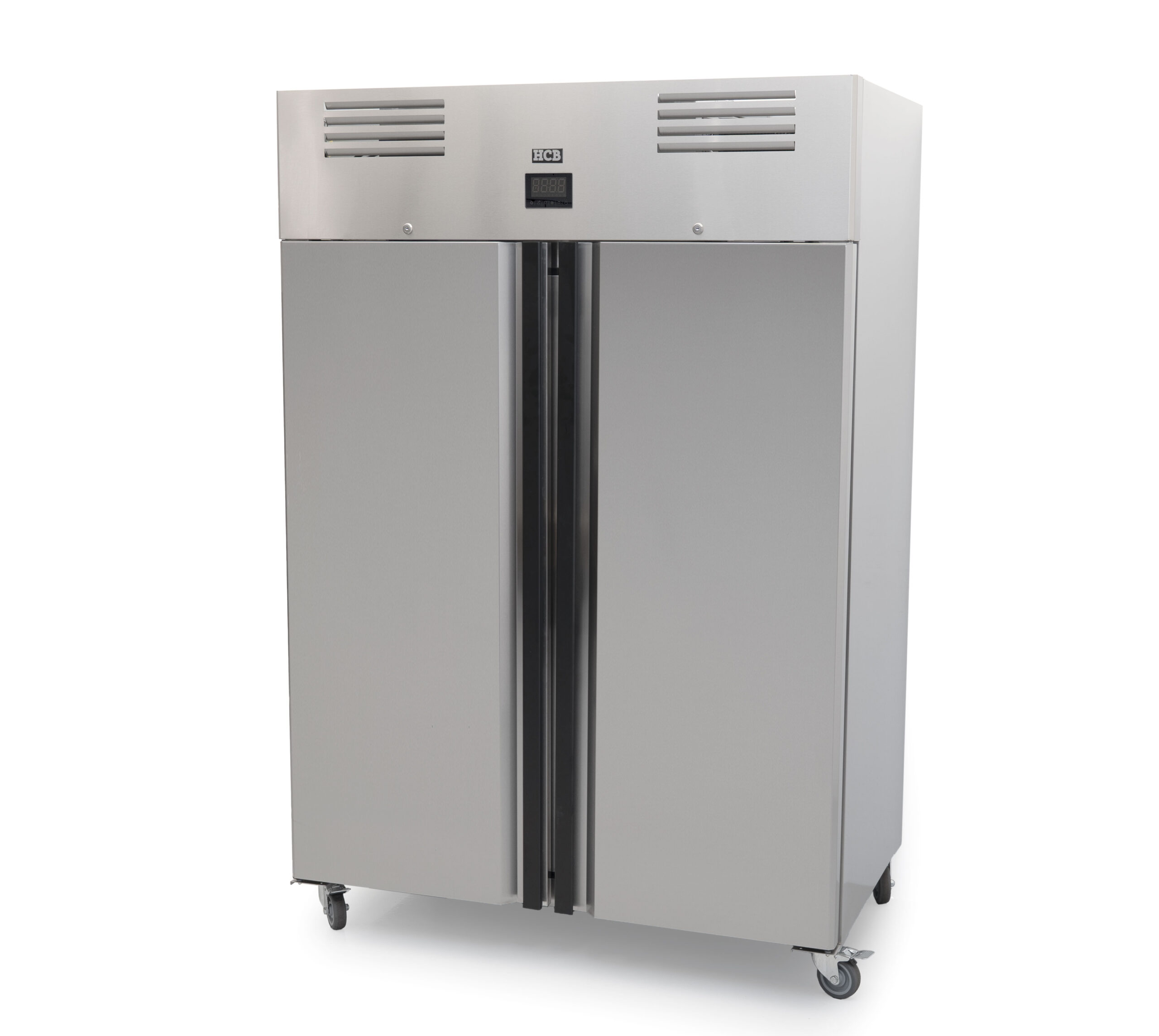 HCB Koeling - 2 deuren - 1195 liter- energiezuinig - RVS - 230V