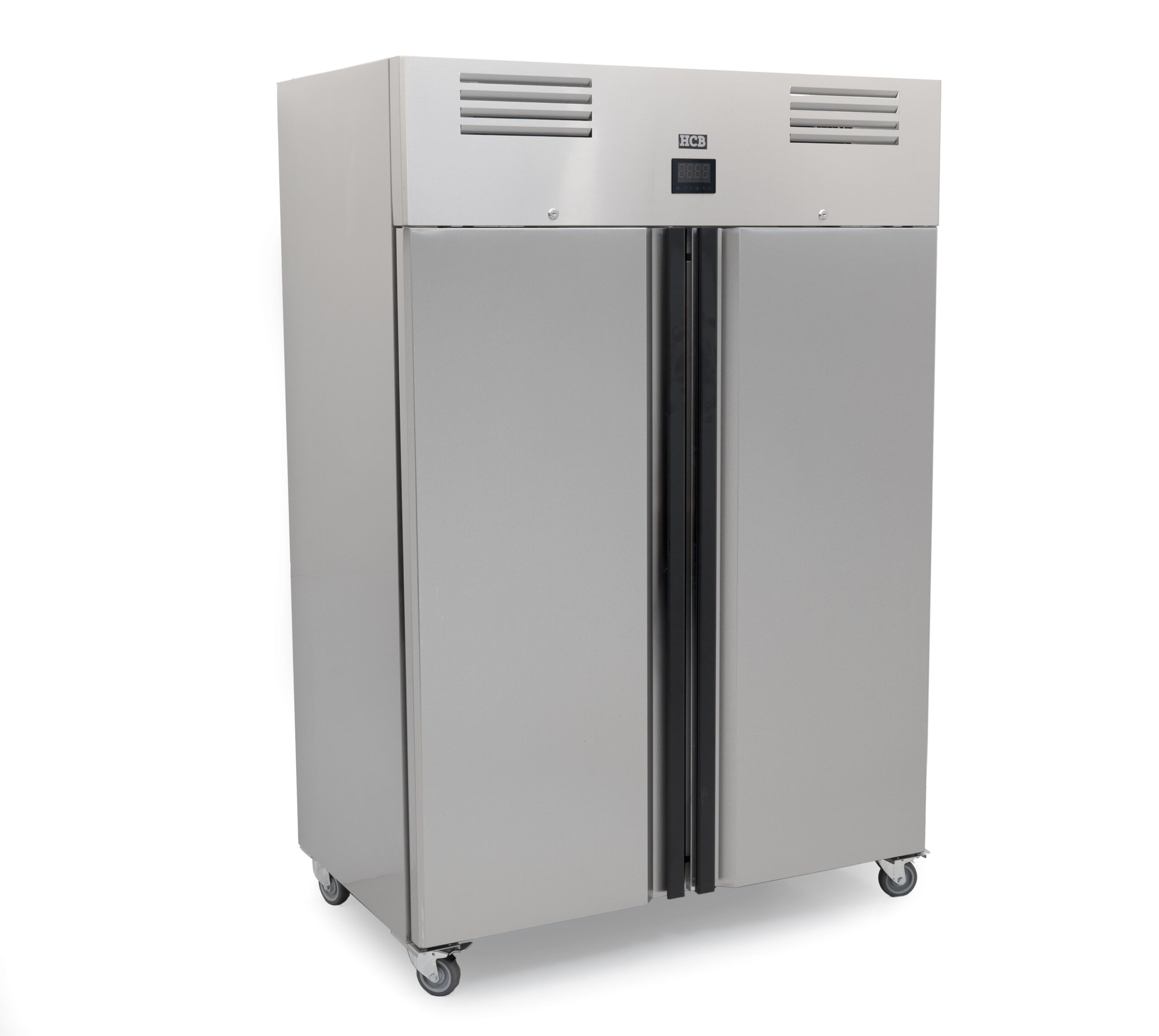 HCB Koeling - 2 deuren - 1195 liter- energiezuinig - RVS - 230V