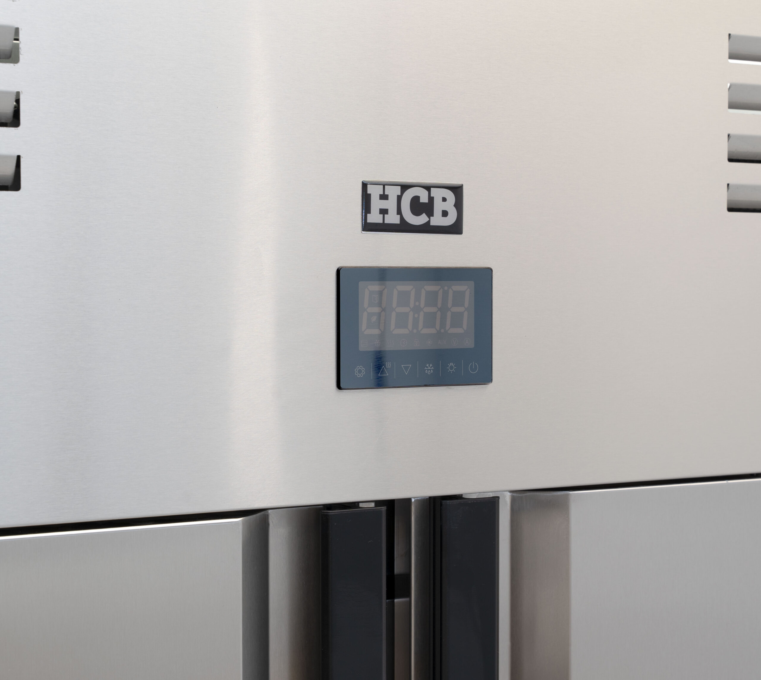 HCB Koeling - 2 deuren - 1195 liter- energiezuinig - RVS - 230V
