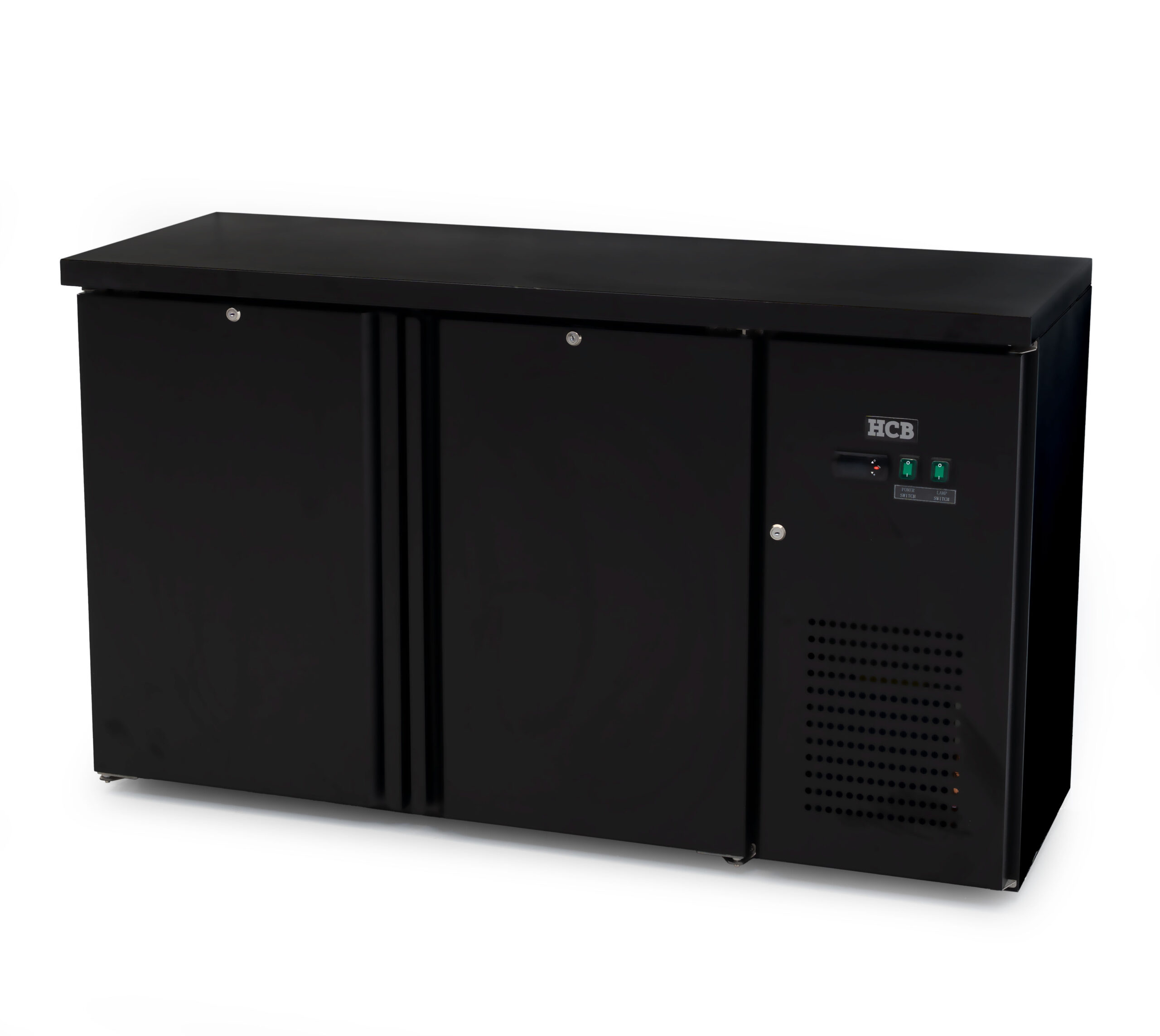 HCB Barkoeling - 2 deuren - 280 liter - 146,5 cm - 230V