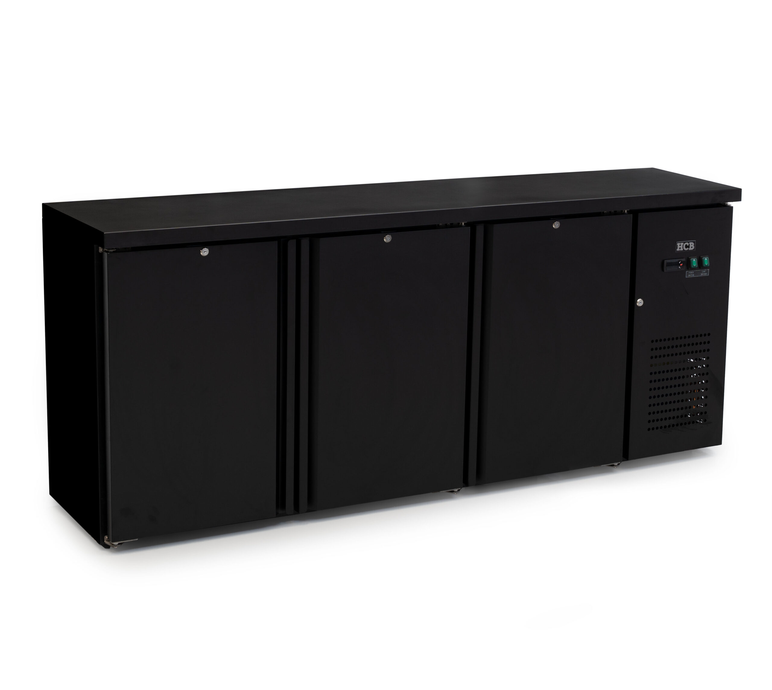 HCB Barkoeling - 3 deuren - 425 liter - 200,5 cm - 230V