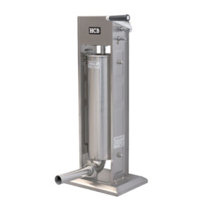 HCB Worstvuller - verticaal - 7 liter - RVS