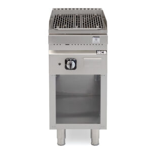 HCB Lavagrill - 70S - lavasteen - 9 kW - 40 cm - aardgas - RVS
