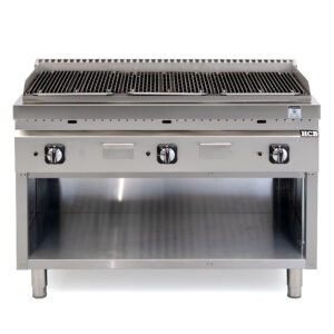 HCB Lavagrill - 70S - lavasteen - 27 kW - 120 cm - aardgas - RVS